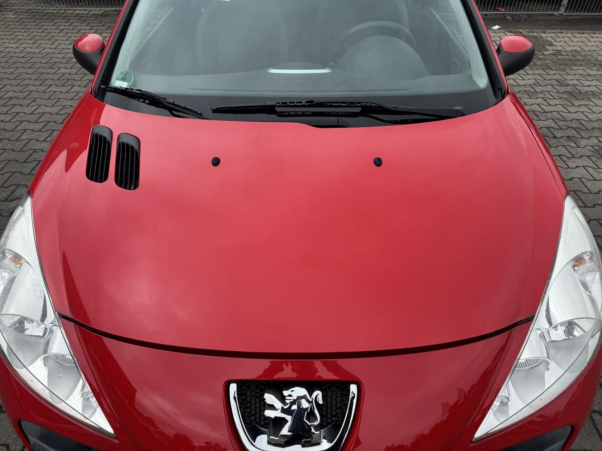 Peugeot 206+ original Motorhaube KKN Rot Aden Bj.2010